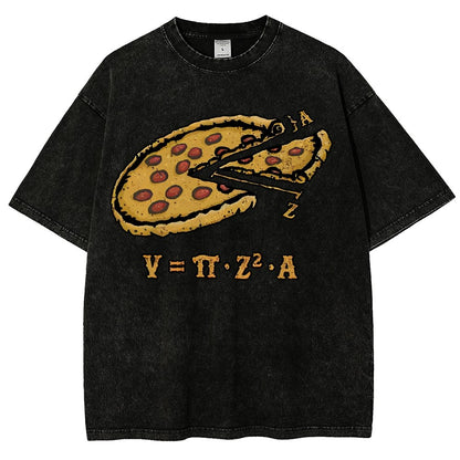 A Pizza Pi Vintage Distressed T-shirt