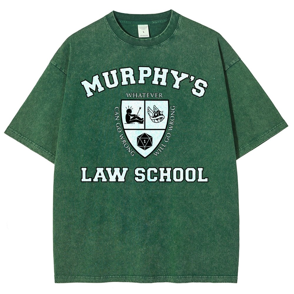 Murphy's Law School - Class of 2025 Vintage Distressed T-shirt