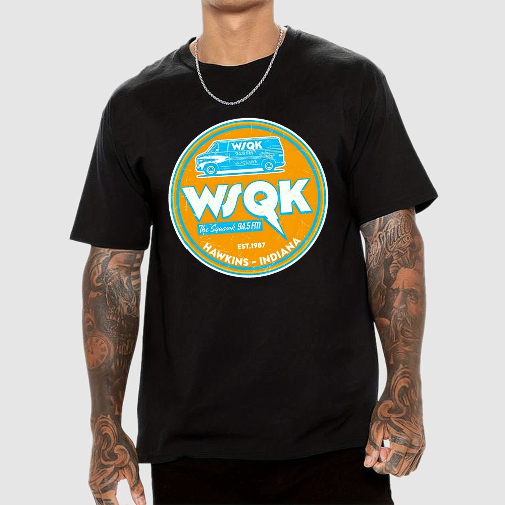 WSQK the Squawk Geek T-Shirt