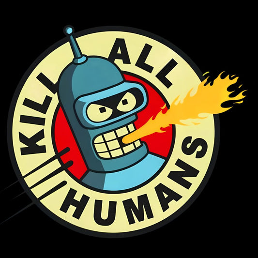 Kill All Humans Geek Cotton Sweatshirt