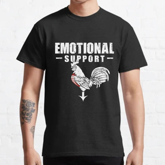 Emotional Support Cock Geeky T-Shirt