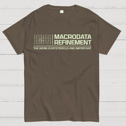 The Work Is Mysterious And Important Geek T-Shirt