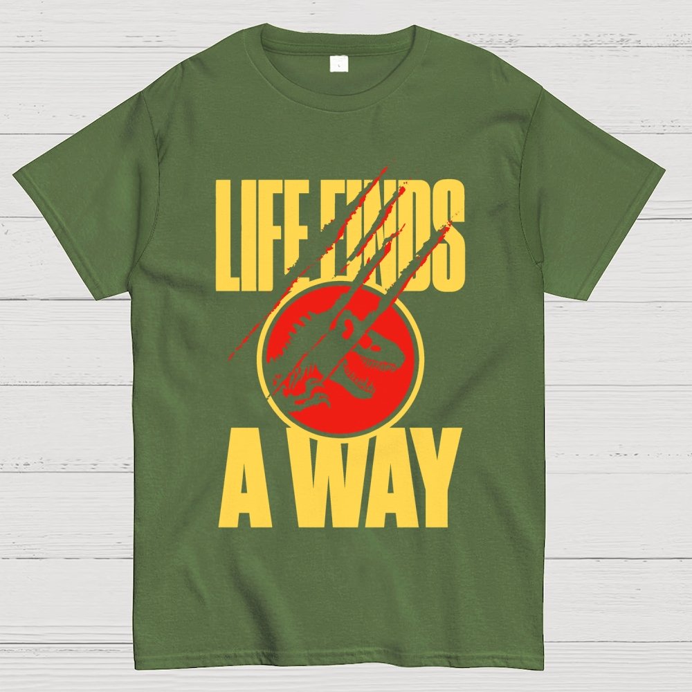 Life Finds A Way Unisex Geek T-Shirt
