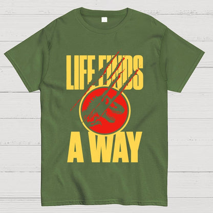 Life Finds A Way Unisex Geek T-Shirt
