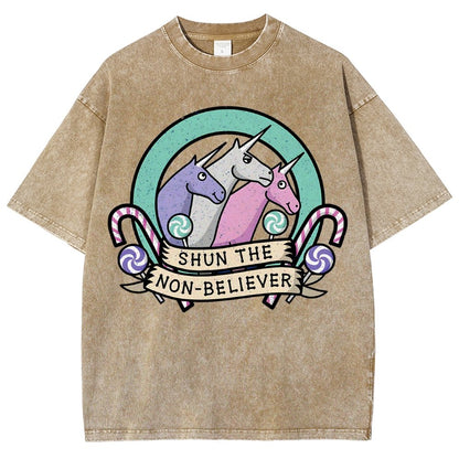 Shun The Non-Believer Vintage Distressed T-shirt