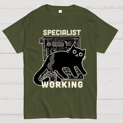 Specialist Working Geek T-Shirt
