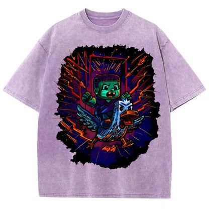 What the Cluck Vintage Distressed T-shirt