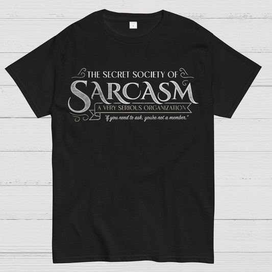 Secret Society of Sarcasm Geek T-Shirt