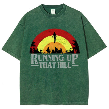 Running Up That Hill Vintage Distressed T-shirt