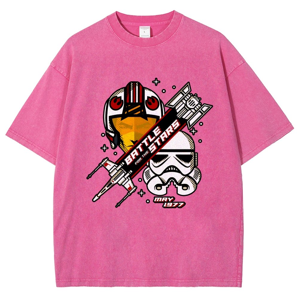 Battle for the Stars Vintage Distressed T-shirt