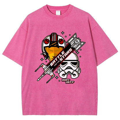 Battle for the Stars Vintage Distressed T-shirt