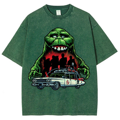 Green Slime Vintage Distressed T-shirt