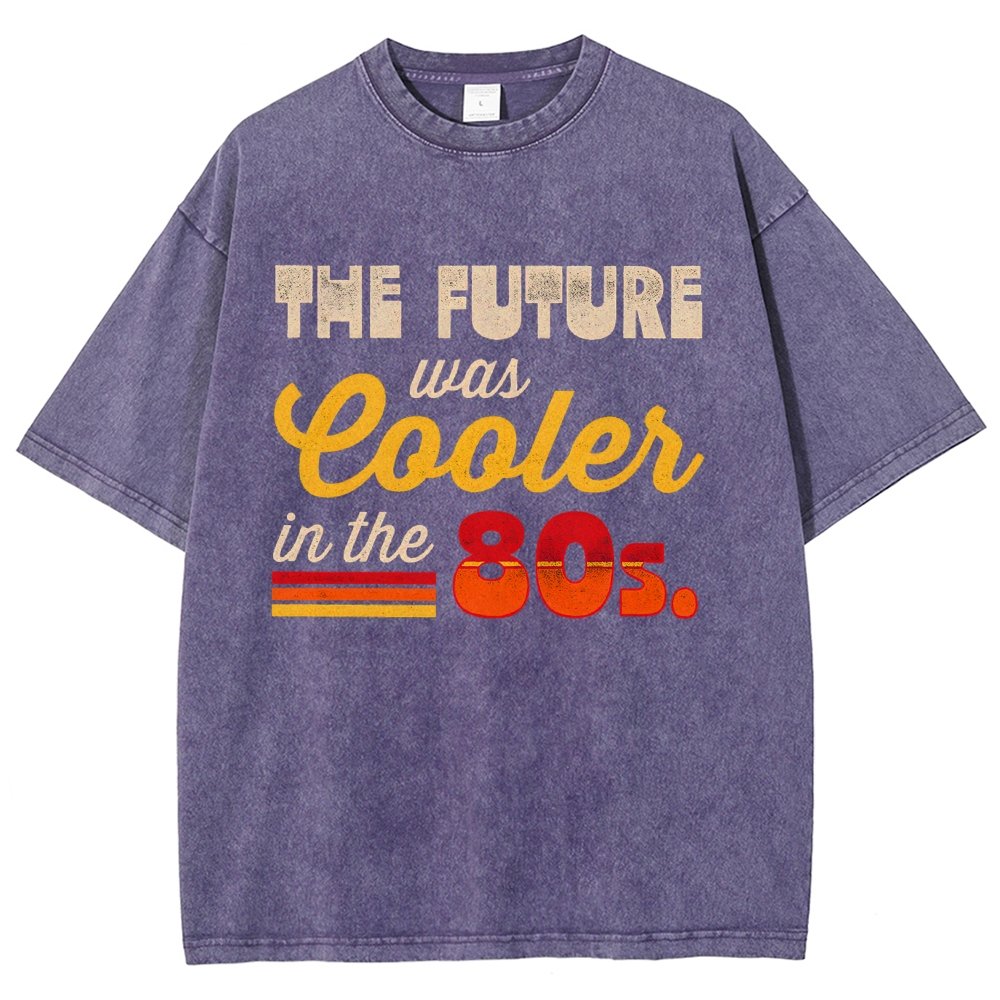 The Future Was Cooler In The Past Vintage Distressed T-shirt