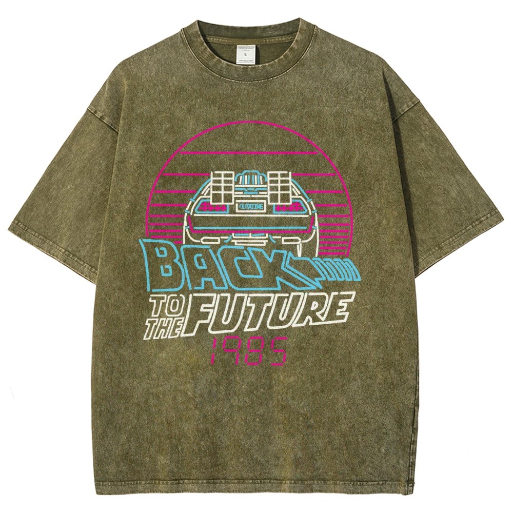 Back to the 80s Vintage Distressed T-shirt
