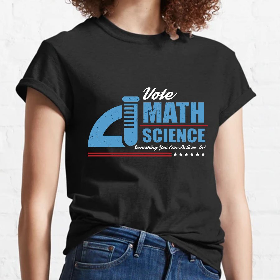 Vote Math & Science Geeky T-Shirt