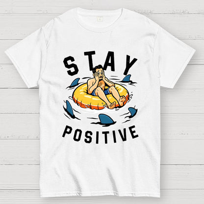 Try to Stay Positive! Geek T-Shirt