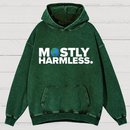 Mostly Harmless Vintage Distressed Hoodie