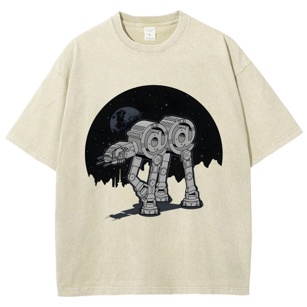 Ack…Ack… Vintage Distressed T-shirt