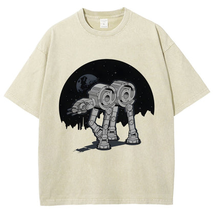 Ack…Ack… Vintage Distressed T-shirt