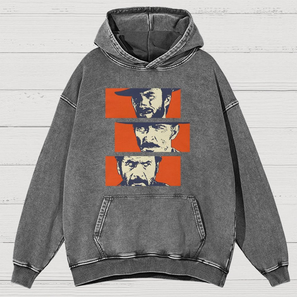 Buono Brutto Cattivo Vintage Distressed Hoodie