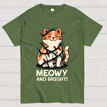Meowy and bright! Geek T-Shirt