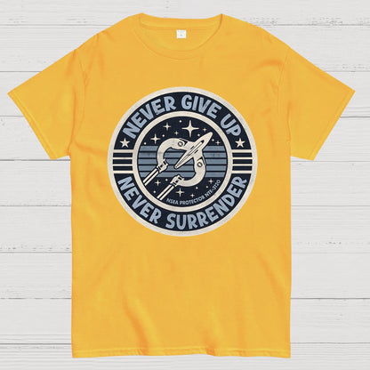 Never Give Up, Never Surrender! Geek T-Shirt