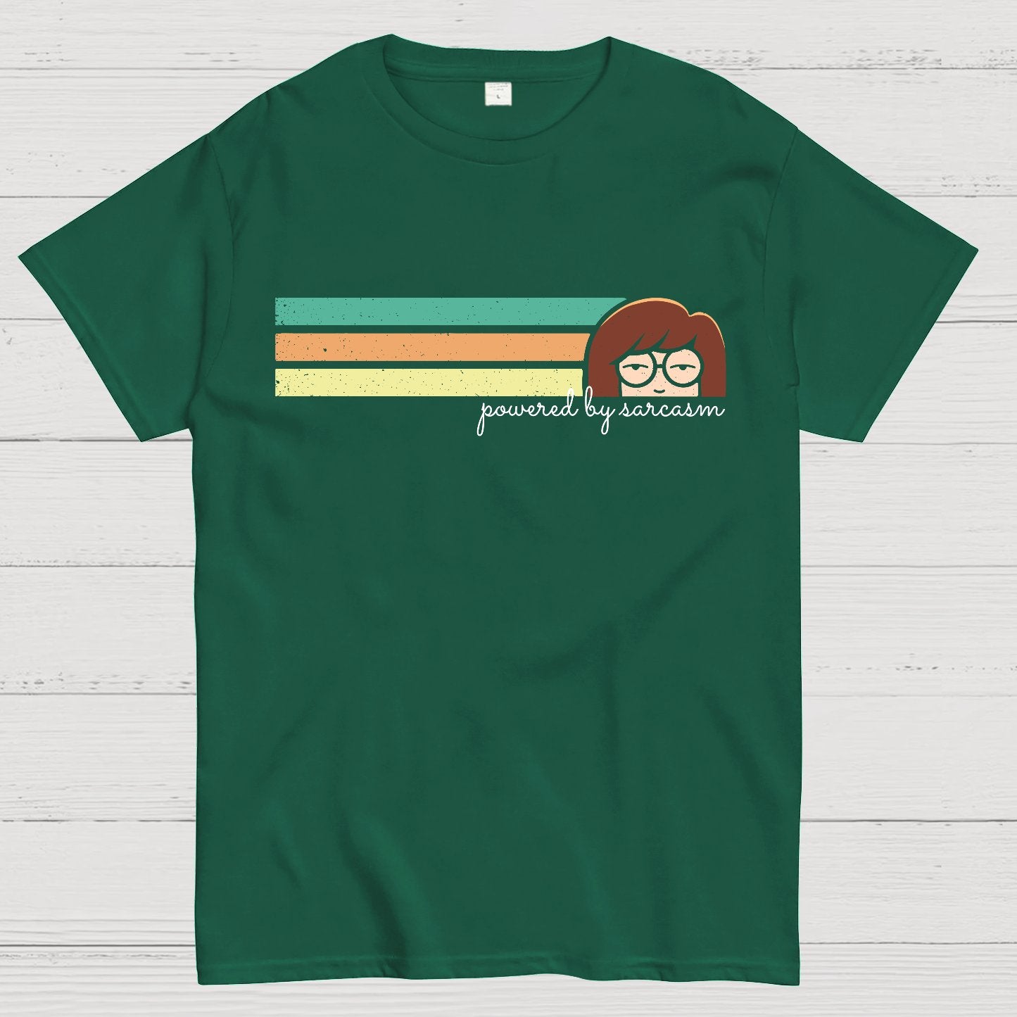 Power By Sarcasm Geek T-Shirt