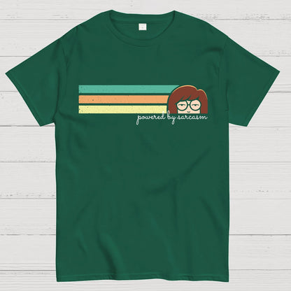 Power By Sarcasm Geek T-Shirt