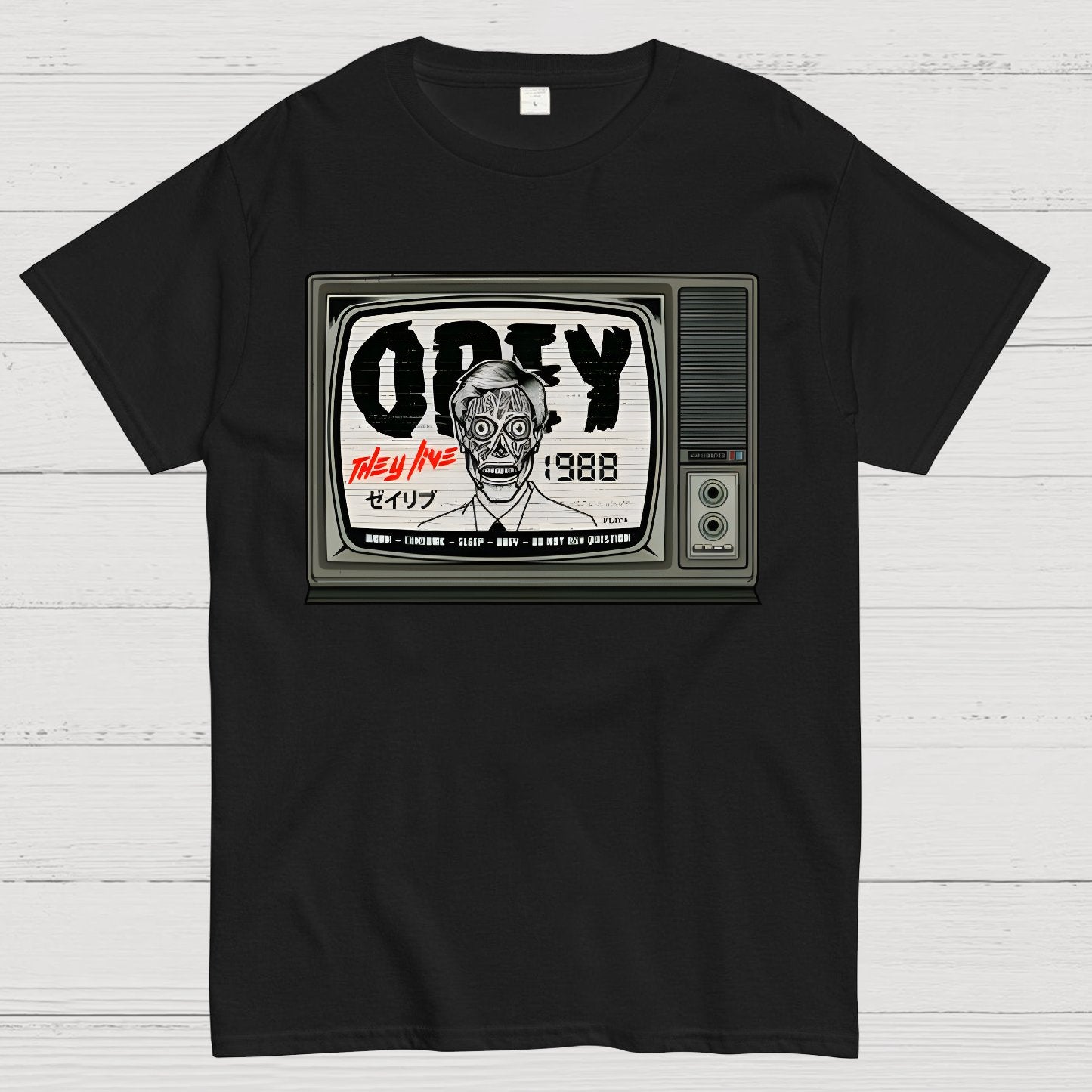 Mysterious World - Obey Geek T-Shirt