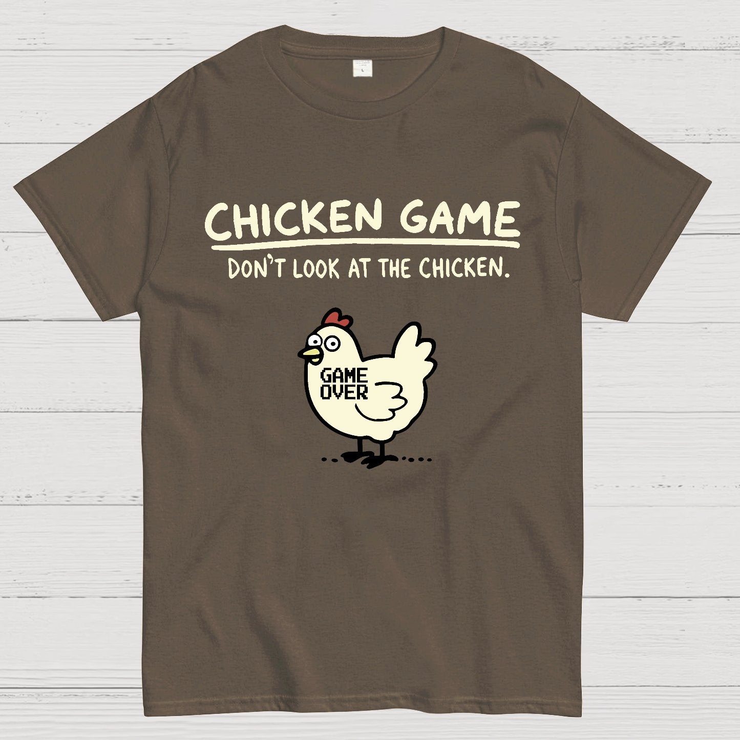 Chicken Game Geeky T-Shirt