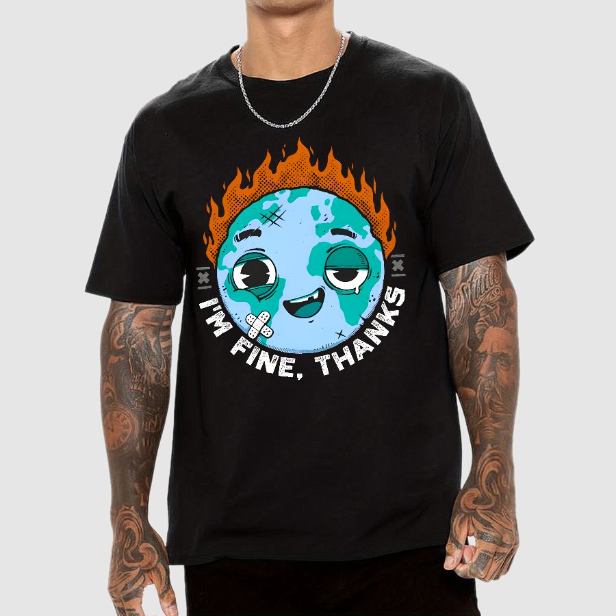 I´m Fine.Sarcasm Geek T-Shirt