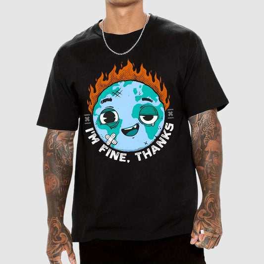 I´m Fine.Sarcasm Geek T-Shirt