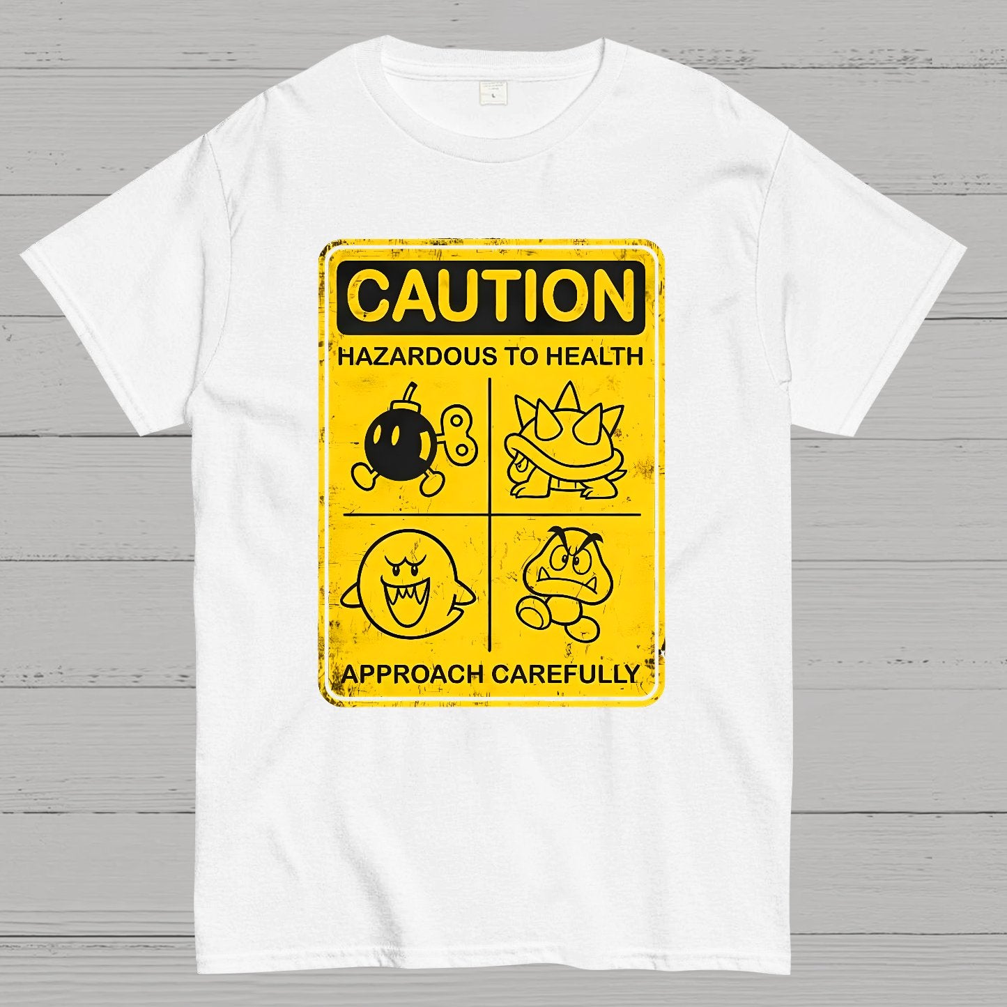 Caution Hazardous To Health Geek T-Shirt
