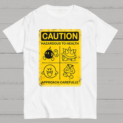 Caution Hazardous To Health Geek T-Shirt
