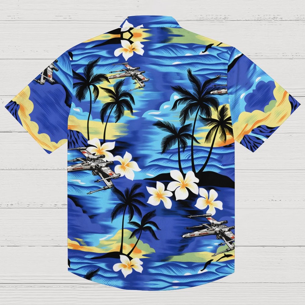 Sunset Allover Hawaii Beach Geek Hawaiian Shirt