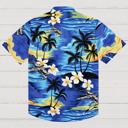 Sunset Allover Hawaii Beach Geek Hawaiian Shirt