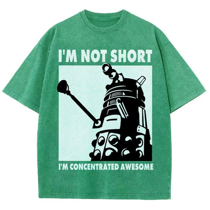 I'm Not Short I'm Concentrated Awesome Vintage Distressed T-shirt