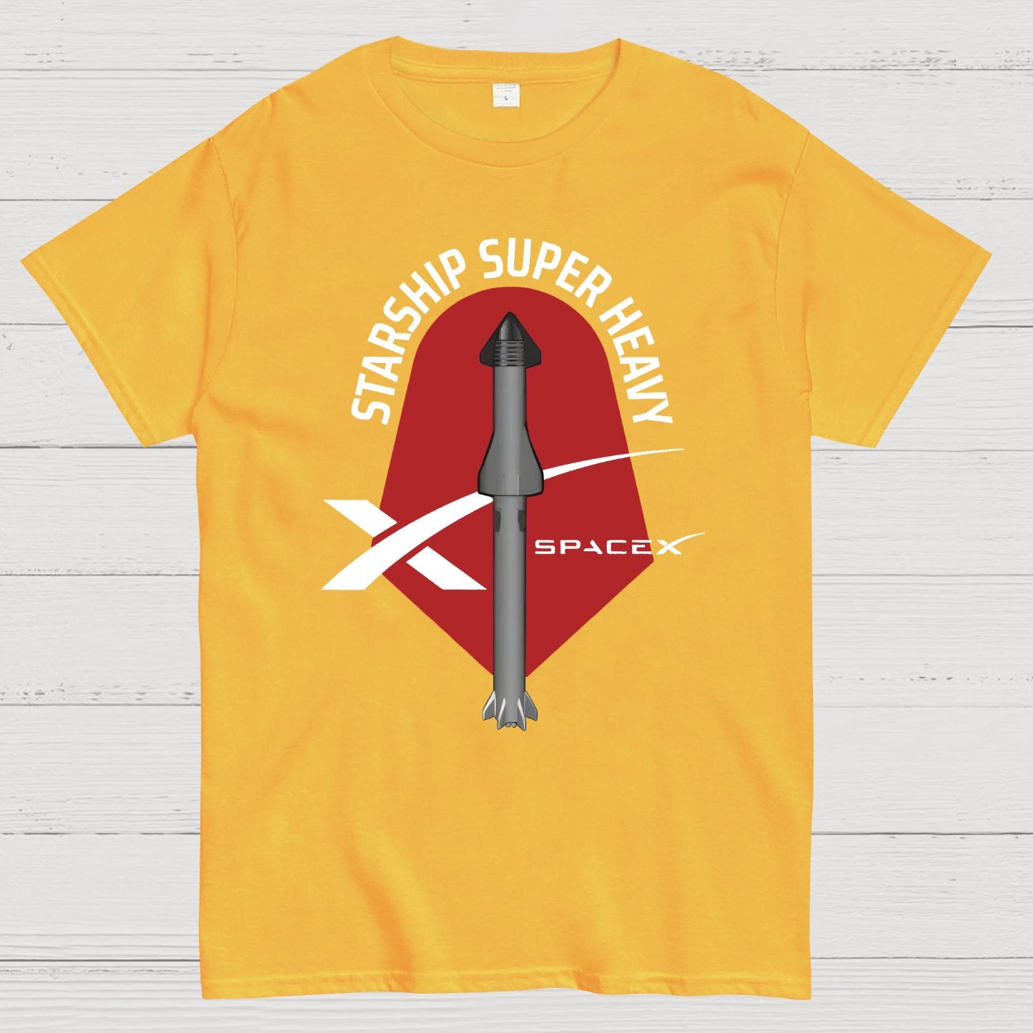 SpaceX Starship Rocket Geek T-Shirt