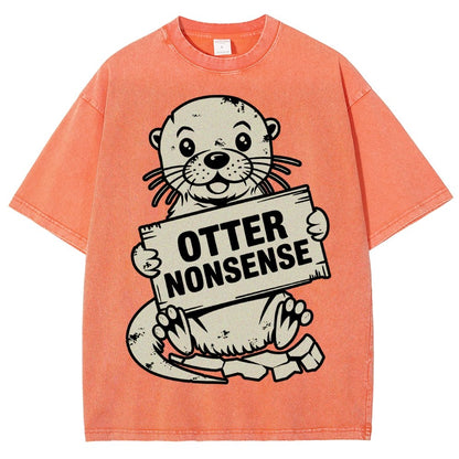 Otterly Nonsensical Vintage Distressed T-shirt