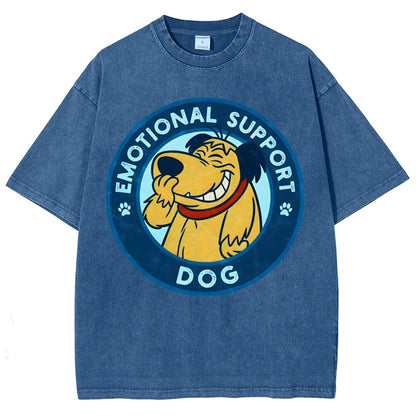 Dog Support or not Vintage Distressed T-shirt