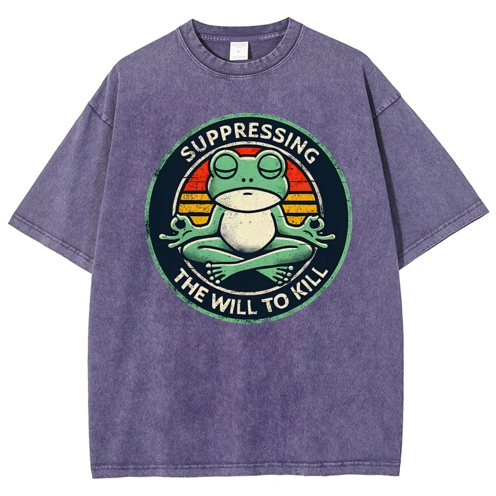 Suppressing The Will To Kill Vintage Distressed T-shirt