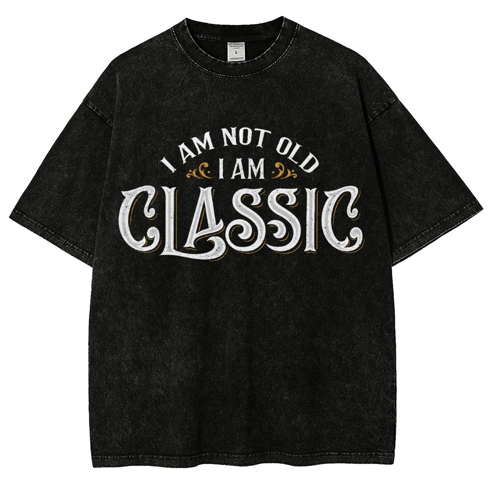 I Am Classic Vintage Distressed T-shirt