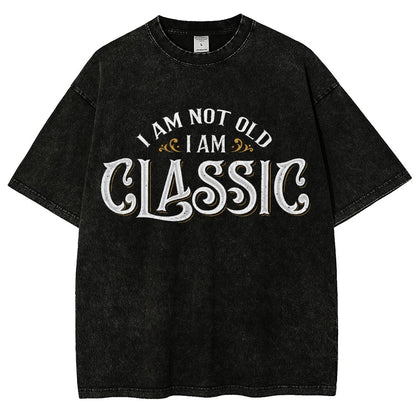 I Am Classic Vintage Distressed T-shirt