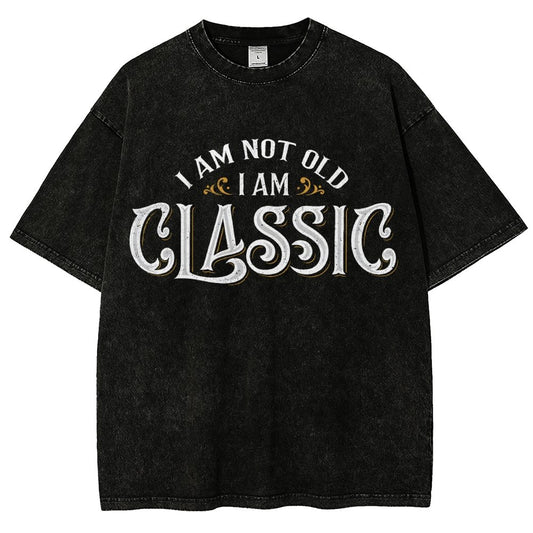 I Am Classic Vintage Distressed T-shirt