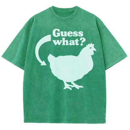 Chicken Butt Vintage Distressed T-shirt