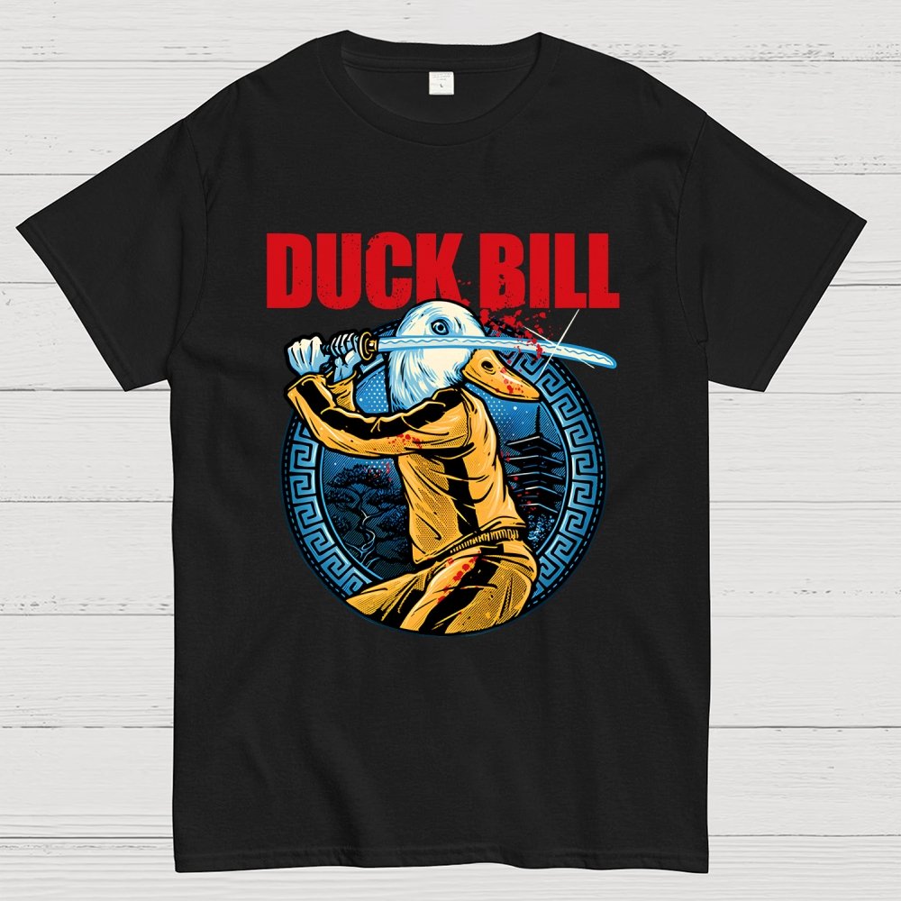 Chinese Kung Fu Duck Geek T-Shirt