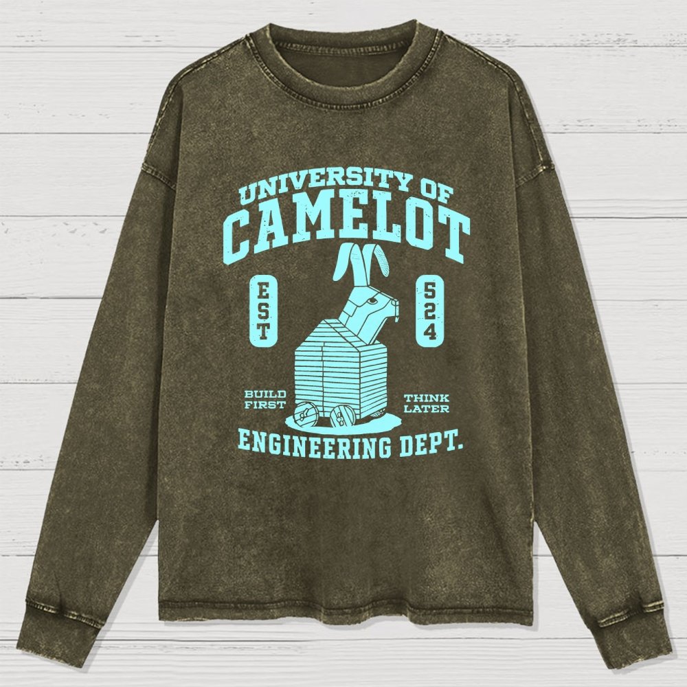 University of Nonsens Washed Long Sleeve Tee