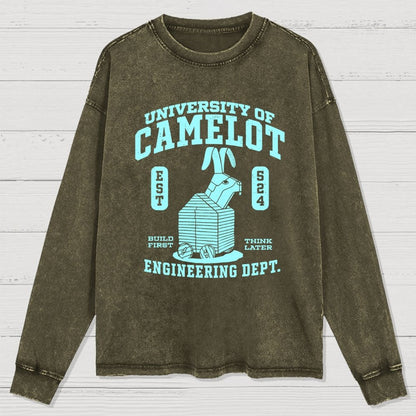 University of Nonsens Washed Long Sleeve Tee