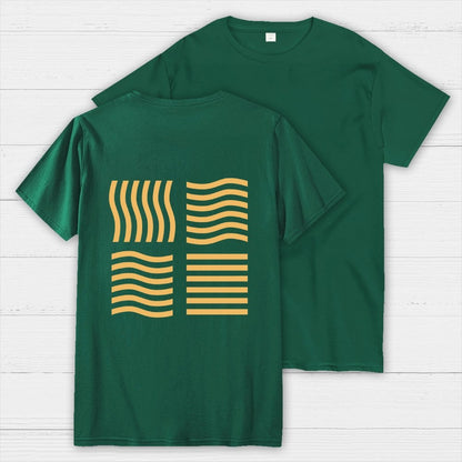 Elemental Stones  Back Printing Geek T-Shirt