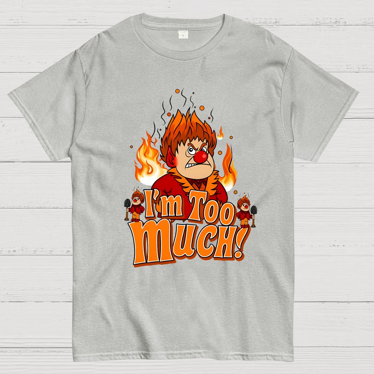 Mysterious Brothers' Christmas Matching  I'm Too Much Geek T-Shirt